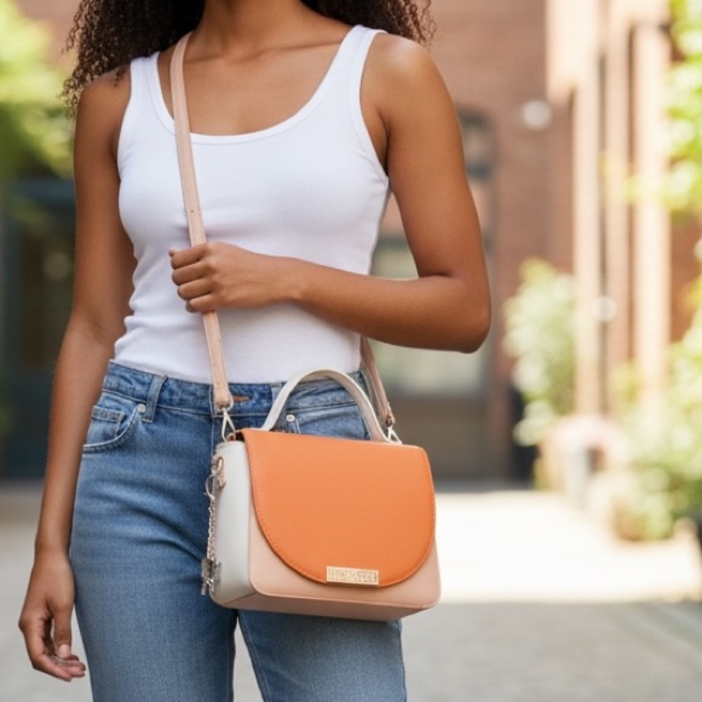 Steve Madden Melodie Top Handle Multicolored Crossbody Bag